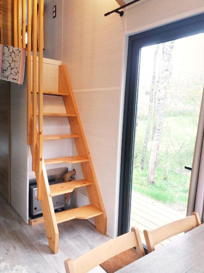 Tiny House Autonome En Pleine Nature Albieres Eksteriør billede